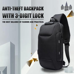 Anti-theft Bag With 3-Digit Lock - gebgetlabco