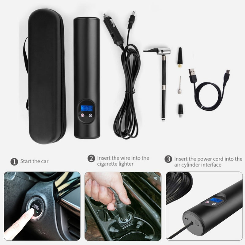 Inflatable  Car Wireless Pump - gebgetlabco