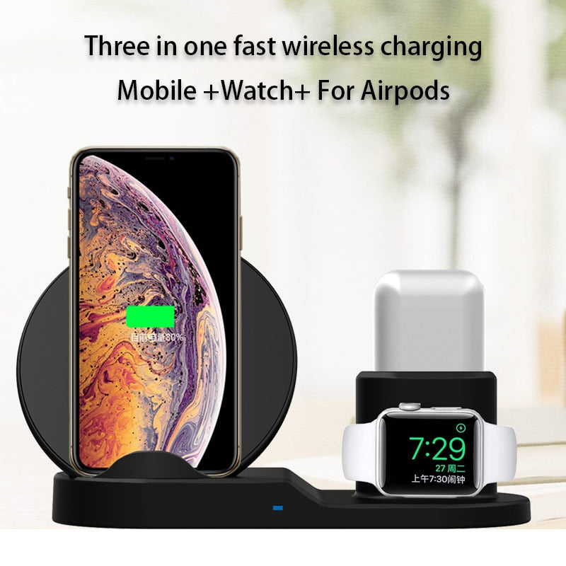 3 in 1 Fast Wireless Charger - gebgetlabco