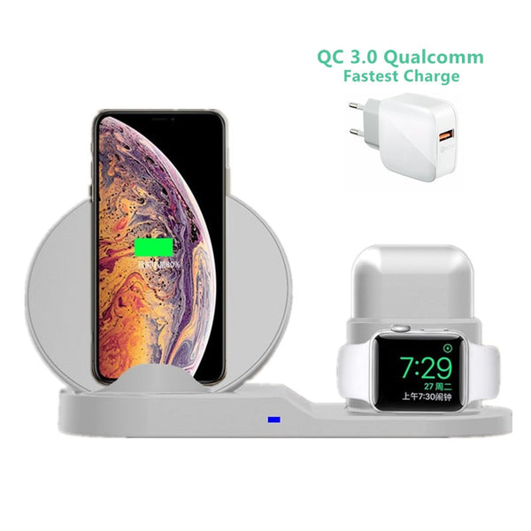 3 in 1 Fast Wireless Charger - gebgetlabco