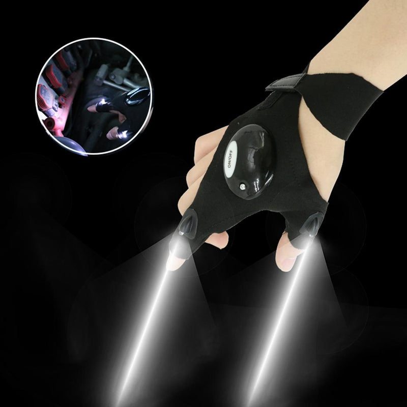 LED Flashlight Gloves - gebgetlabco